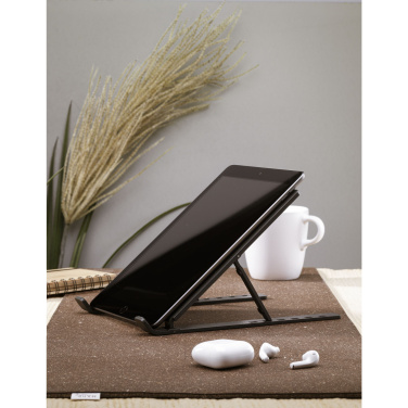 Logo trade business gift photo of: Standby GRS Recycled Alu Laptop Stand